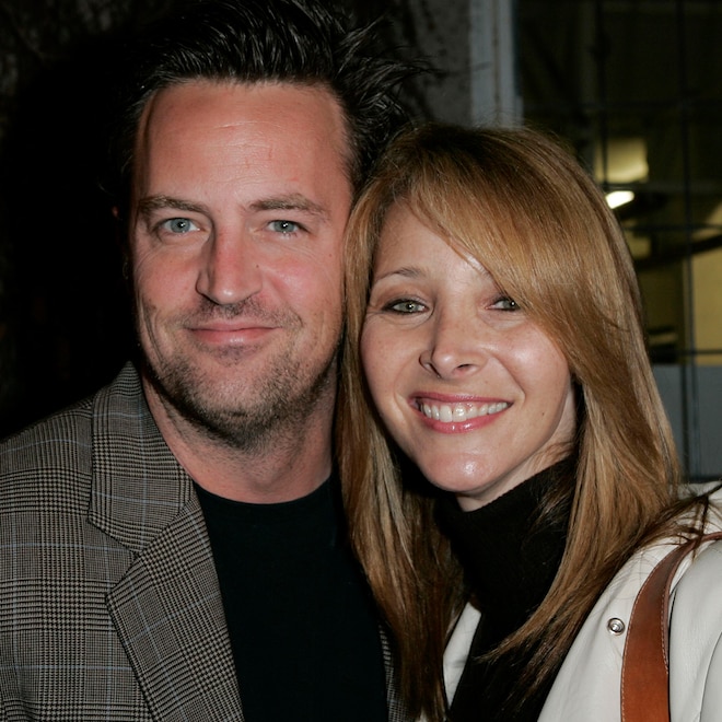 Matthew Perry and Lisa Kudrow during Stars Make Their Voices Heard at a Silent Auction for Lollipop Theater Network at Private Home in Beverly Hills, California, United States.